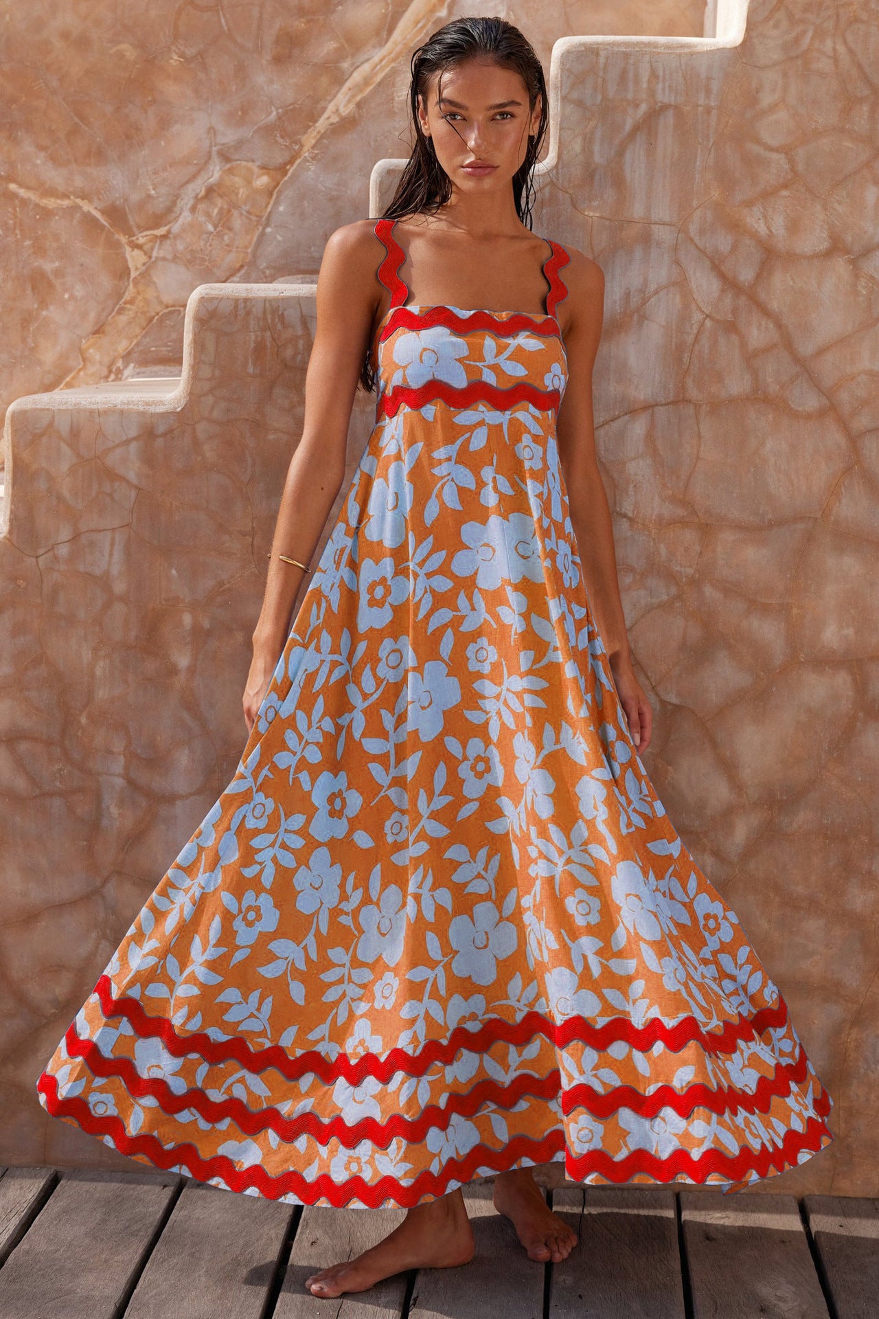 Robe Fleurie – Vagues d’Été et Liberté Bohème