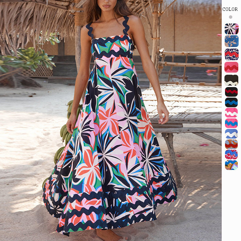 Robe Fleurie – Vagues d’Été et Liberté Bohème