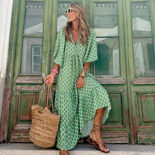 Femmes de Lâche V-cou Robe